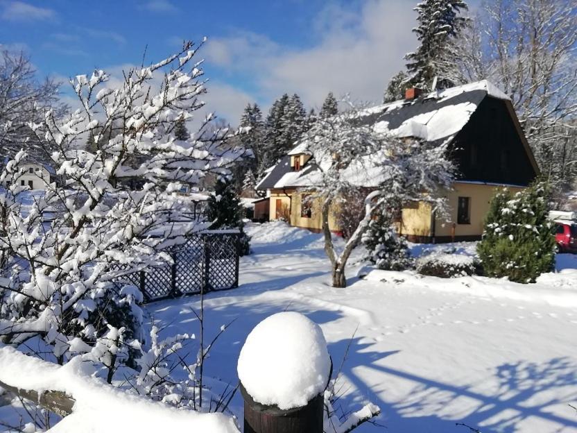 Penzion Pod Strani Mala Moravka Luaran gambar
